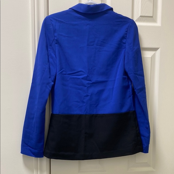 NWT H&M Blue and Black Women's Blazer - Picture 3 of 4